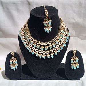 Brended Best Quality Kundan Jewellery Set