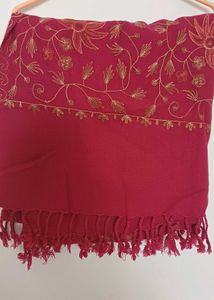 Elegant Embroidered kashmiri Shawl