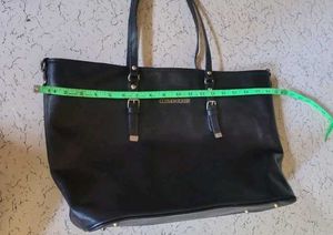 Stylish Black Tote Bag