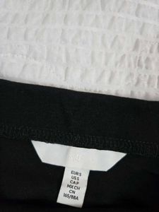 H&amp;M off-Shoulder Black Top bust 34/36