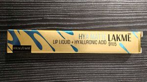 Lakme HYA Matte Lip Liquid - Powerhouse Plum