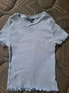 Baby Blue Streachable Top