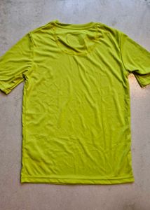 quick dry sports Lime Green T-Shirt