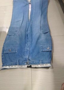 Vintage Denim Cargo Pants