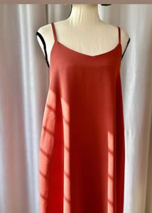 Flowy Midi Slip Dress