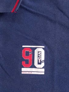 Stylish Blue Polo T-Shirt