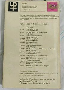 Shakespeare &amp; the Romance Tradition