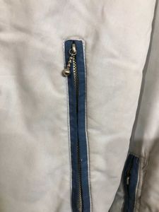 Men's Light Beige &amp; Navy Jacket