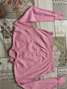 baby pink crop top