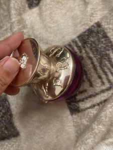 Empty Versace Dylan Purple Perfume Bottle