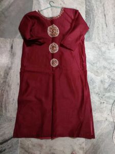 Elegant Party wear Embroidered Kurta