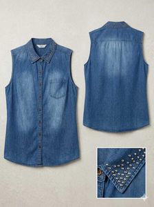 Loose Fit Denim Shirt - Perfect for Relaxed Style