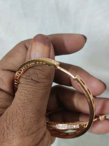 Rose Gold Hoop Earrings