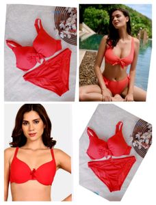 Coral Bikini Set