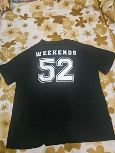 Zudio Black T-Shirt