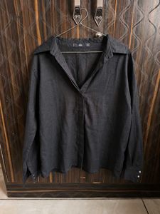 MANGO Black New Shirt