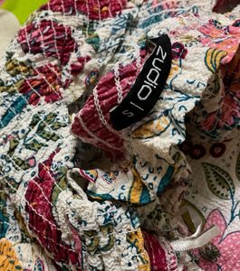 Floral One-Shoulder Midi Dress