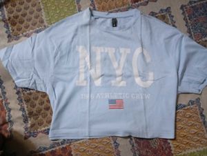 Light Blue NYC Athletic Crew T-Shirt