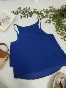 Royal Blue Flowy Cami Top💙✨