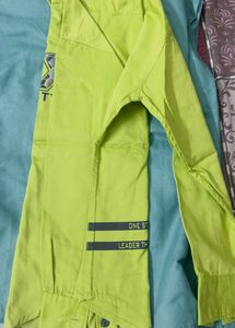 Set Of Light Green and Maroon Shirts