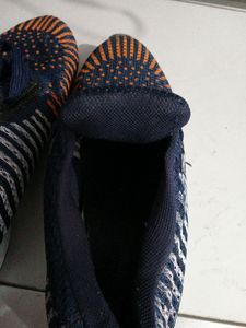 Striped Knit Sneakers