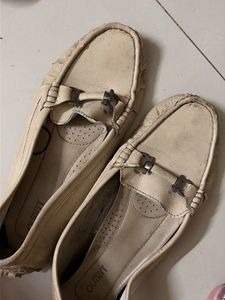 Classic Cream Loafers