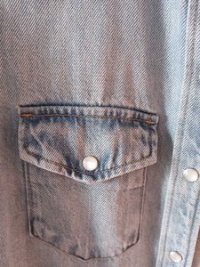 H&amp;M Light Wash Denim Shirt