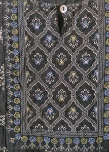 Black Full Anarkali Kurti
