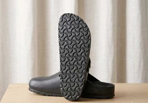 Classic Birkenstock Boston Eva Black Clogs,