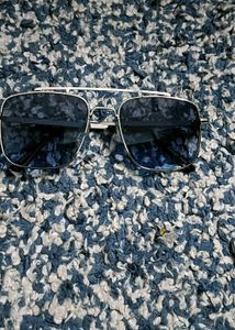 Silver Aviator Sunglasses