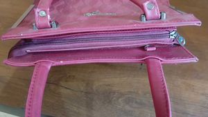 Stylish Maroon Handbag