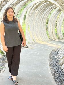 Classic Grey Sleeveless Peplum Top