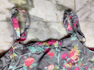 Floral Print Tiered Summer Dress