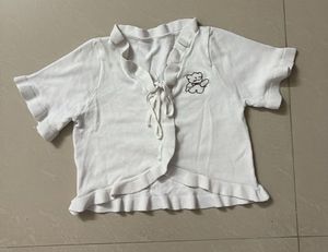 Cute Knit Crop Top Xs/S