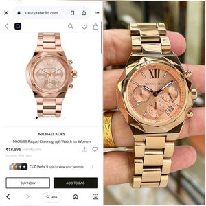 MICHAEL KORS RAQUEL MK4688 – ROSE GOLD GLAMOUR WIT