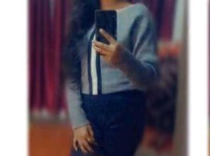 Striped Cropped Sweater