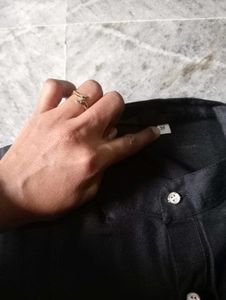 New Men's Black kurta