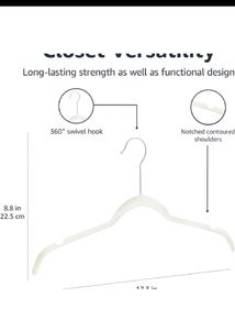 15-PackAmazon Basics Velvet Suit15Hangers,