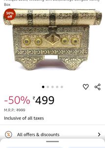 Retro Jewellery Storage Box