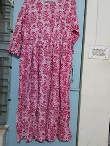 Red Kurta Used During Pregnancy And After Pregnanc