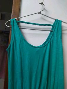 O'stin Studio Teal Maxi Dress - Size S