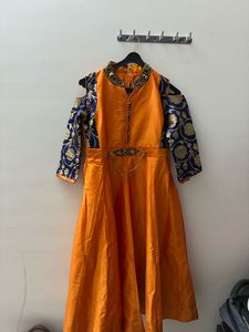 Kids Traditional Anarkali Dress
