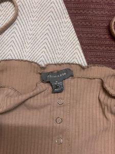 Ribbed Button-Up Cami Top
