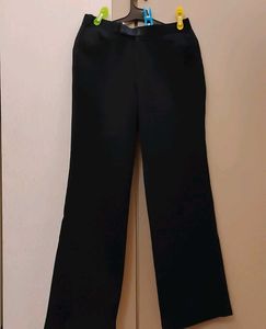 Black Wide Leg Trousers