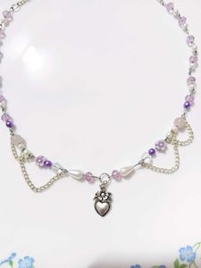 Royal Purple Vintage Necklace 🦄🥀