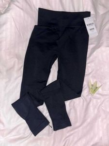 Black High-Waisted Leggings