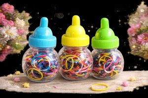 Baby Bottle Rubber Bands - Pack of 3