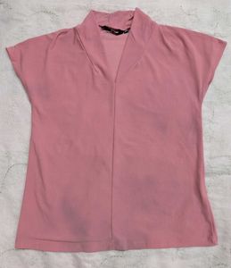 fig Women Relaxed Fit V-Neck T-Shirt