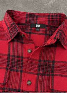 Red Plaid Flannel Shirt