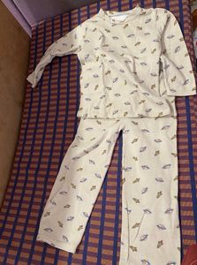 Adorable UFO Print Pajama Set for women